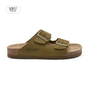 Malibu Hunter Green Sandal Soft Footbed