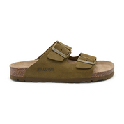 Malibu Hunter Green Sandal Soft Footbed