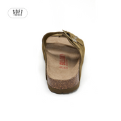 Malibu Hunter Green Sandal Soft Footbed