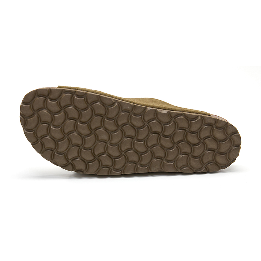 Malibu Hunter Green Sandal Soft Footbed