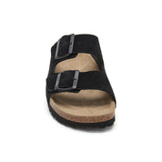 Malibu Black Sandal Soft Footbed