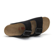 Malibu Black Sandal Soft Footbed