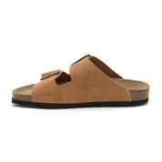 Malibu Tan Brown Sandal Soft Footbed
