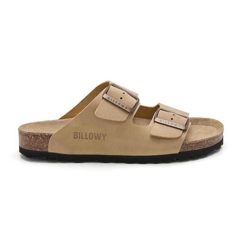 Malibu Walnut Brown Sandal Soft Footbed – Billowy US
