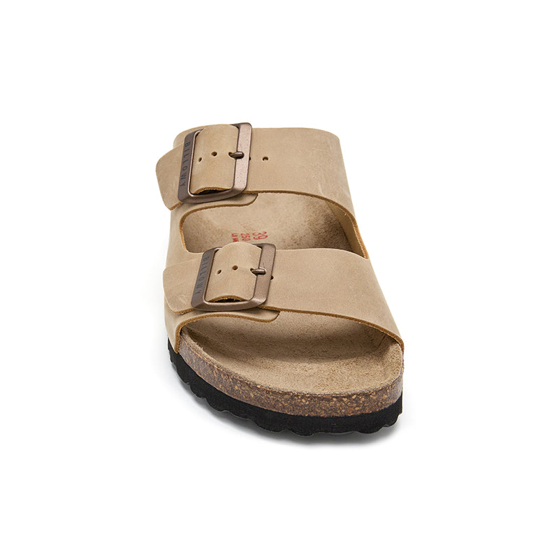 Malibu Walnut Brown Sandal Soft Footbed – Billowy US