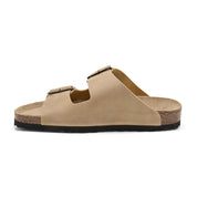 Malibu Walnut Brown Sandal Soft Footbed