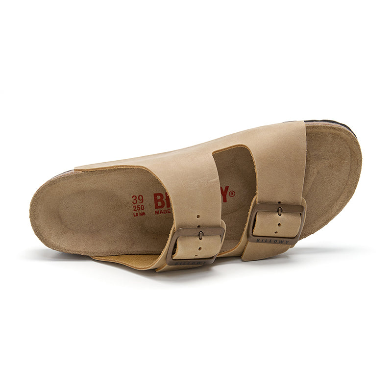 Malibu Walnut Brown Sandal Soft Footbed – Billowy US