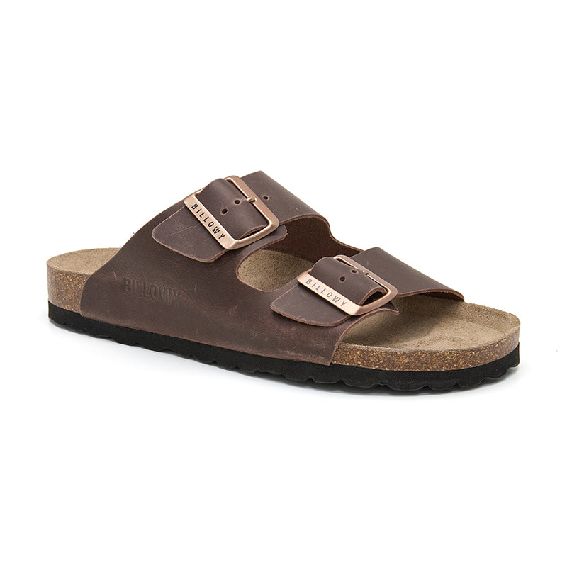 Malibu Hazel Brown Sandal Soft Footbed – Billowy US