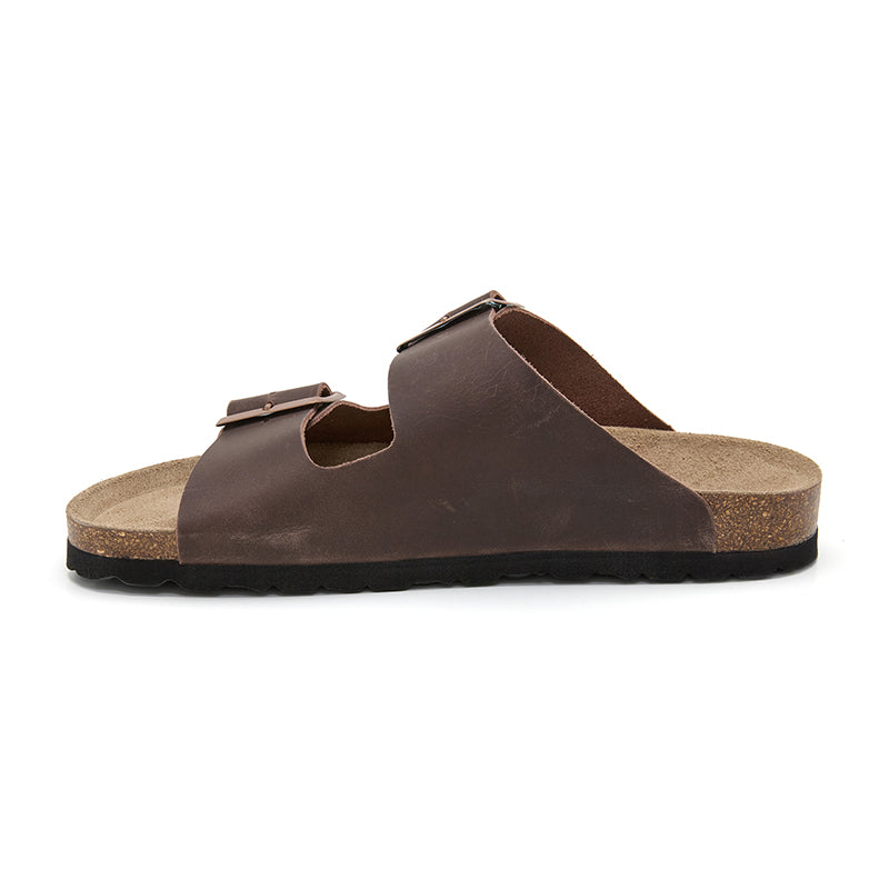 Malibu Hazel Brown Sandal Soft Footbed