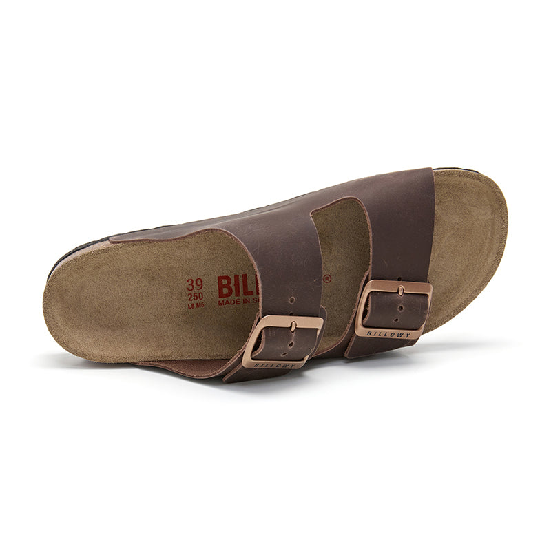 Malibu Hazel Brown Sandal Soft Footbed