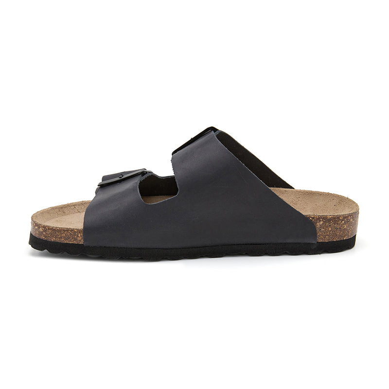 Malibu Black Onyx Sandal Soft Footbed