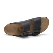 Malibu Black Onyx Sandal Soft Footbed