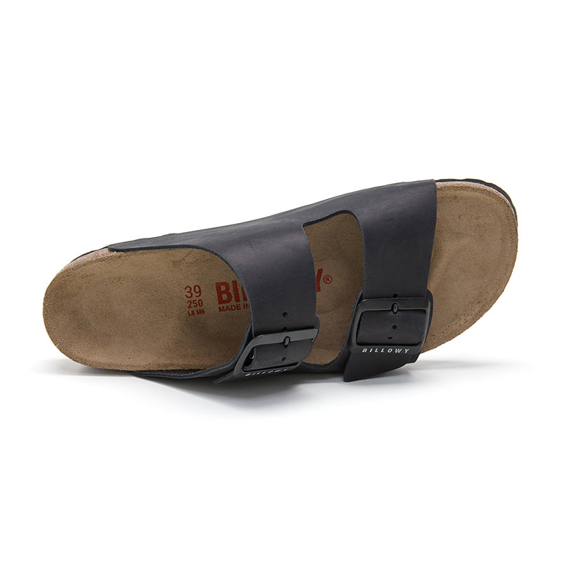 Malibu Black Onyx Sandal Soft Footbed